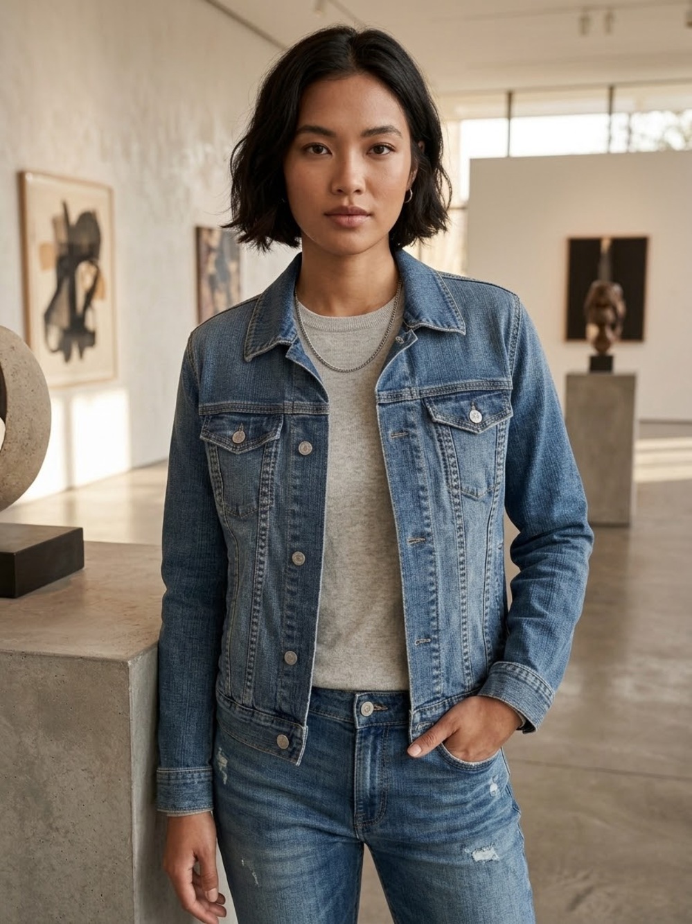 GAP Blue Denim Jacket